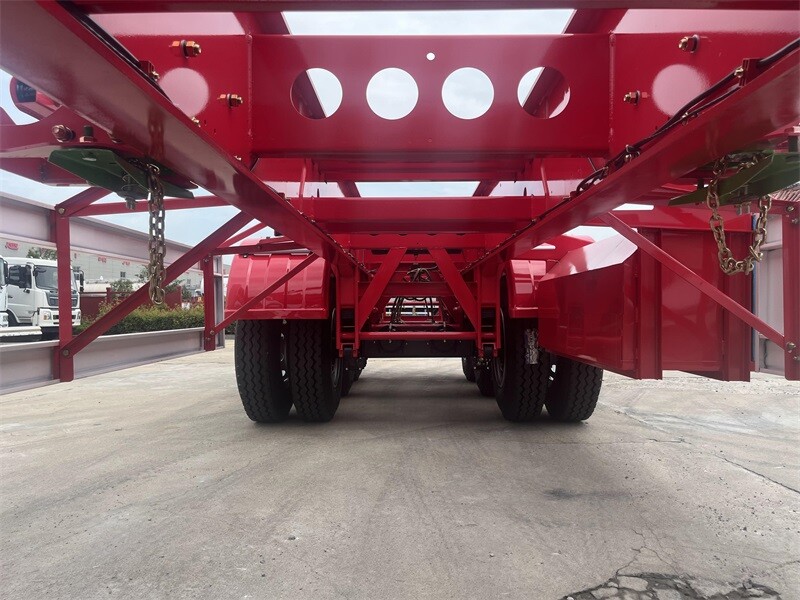 Semirremolque esqueleto de 40 pies