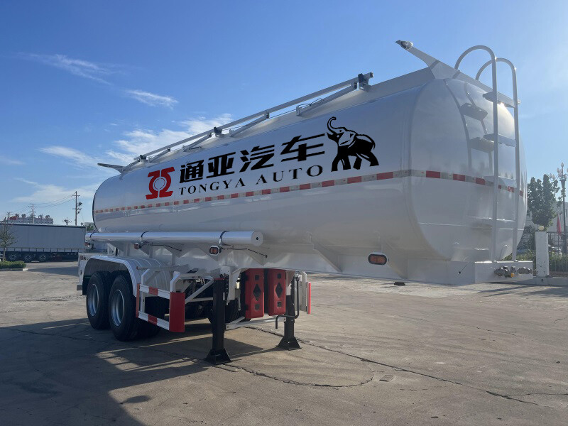 Semirremolque cisterna de combustible de 2 ejes