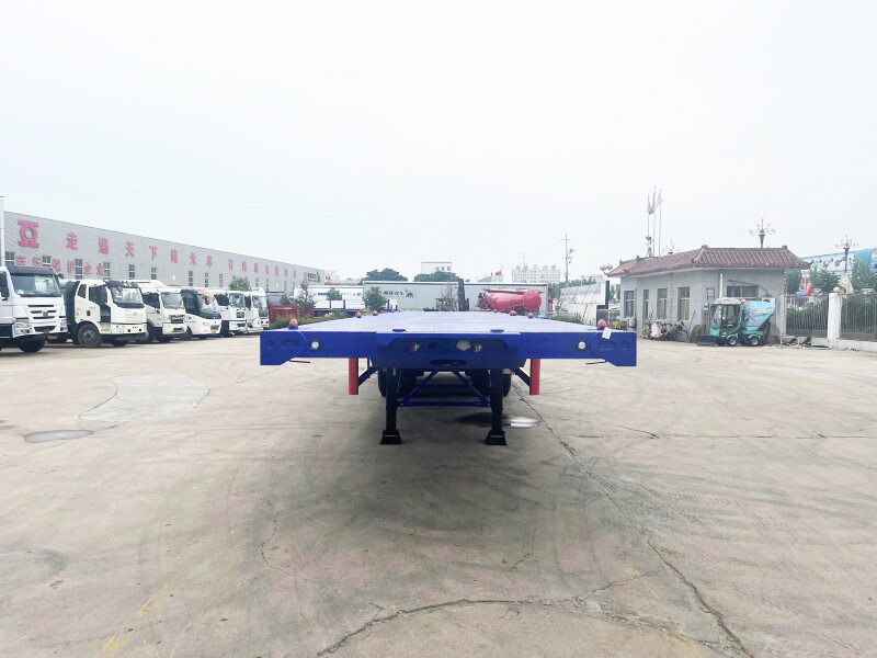 Semirremolque de plataforma de 40 pies