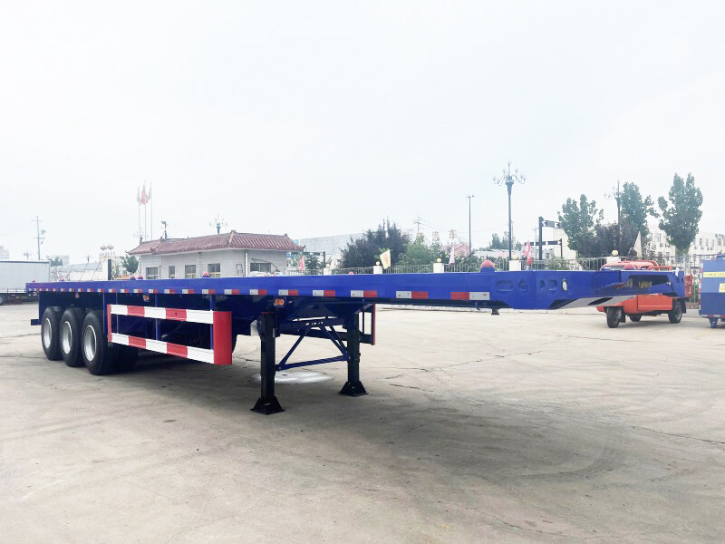 Semirremolque de plataforma de 40 pies