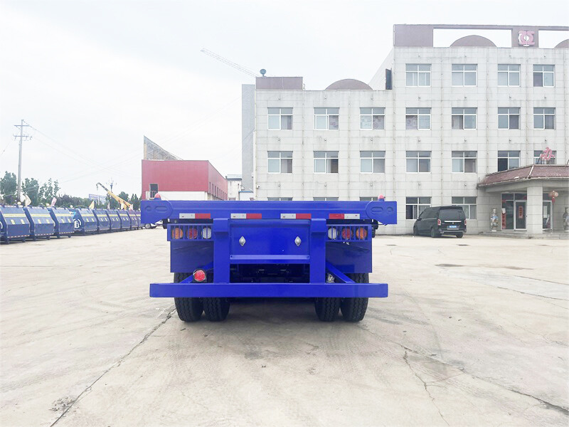 Semirremolque de plataforma de 40 pies