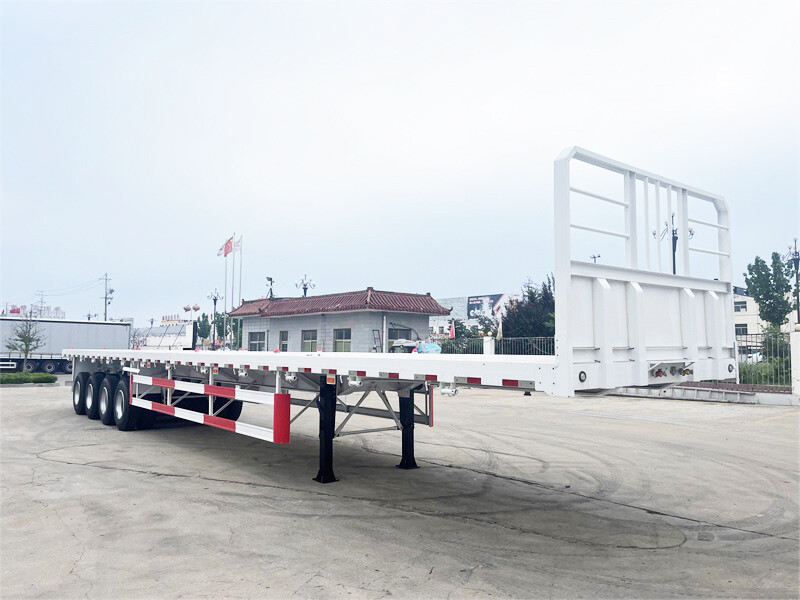 Semirremolque de plataforma plana de 15 m