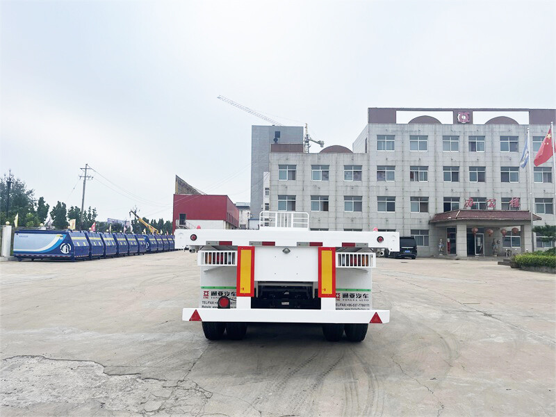 Semirremolque de plataforma plana de 15 m