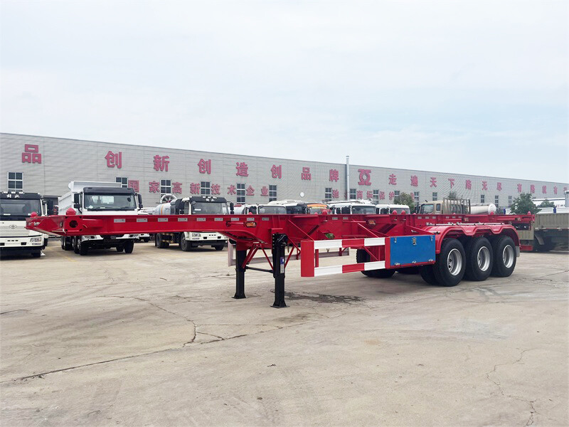 Semirremolque esqueleto de 40 pies