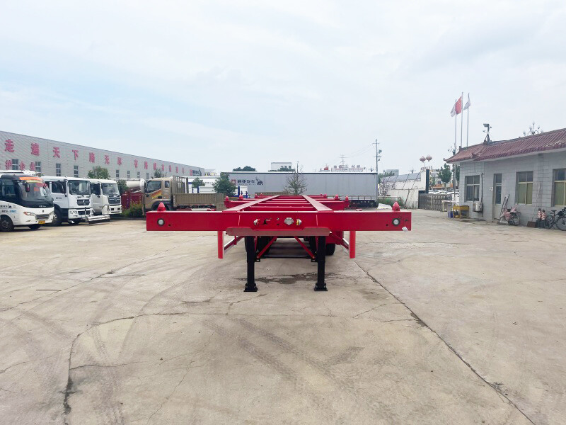 Semirremolque esqueleto de 40 pies