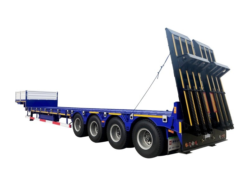 Semirremolque de plataforma baja 80T