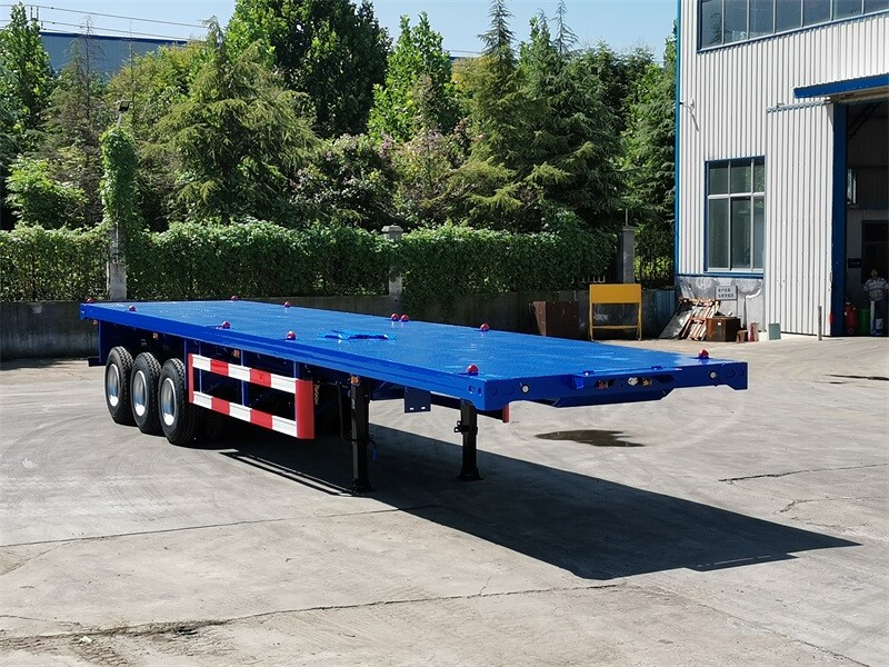 Semirremolque de plataforma de 40 pies