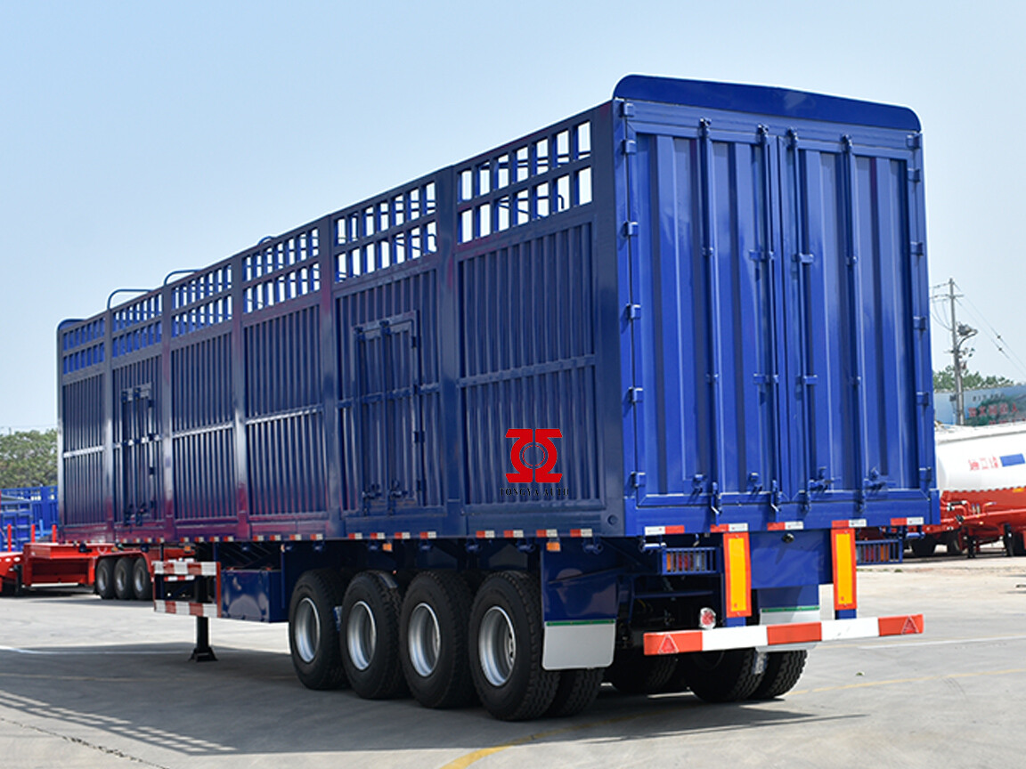 SEMIRREMOLQUE VALLA DE TRANSPORTE DE CARGA A GRANEL DE 4 EJES