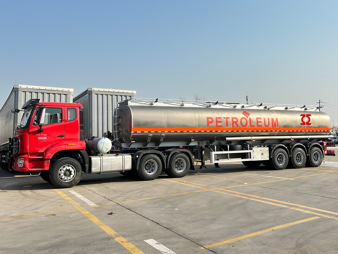 Semirremolque cisterna de petróleo de 40000 kg de alta calidad