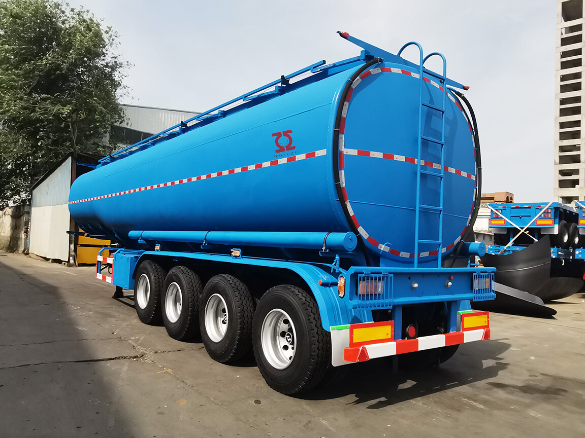 Venta a bajo precio de stock de semirremolque cisterna de petróleo de 55 m3