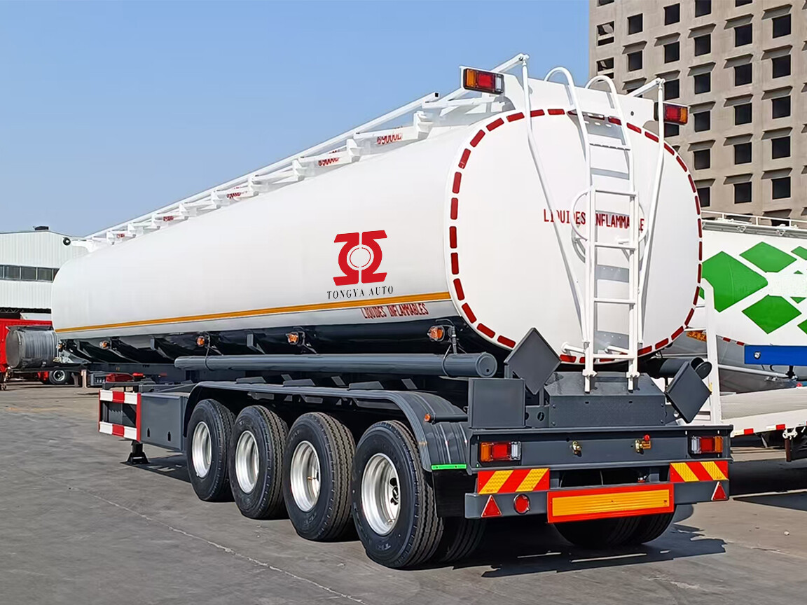 Tongya Automobile Co., Ltd - Semirremolque cisterna de combustible de 4 ejes