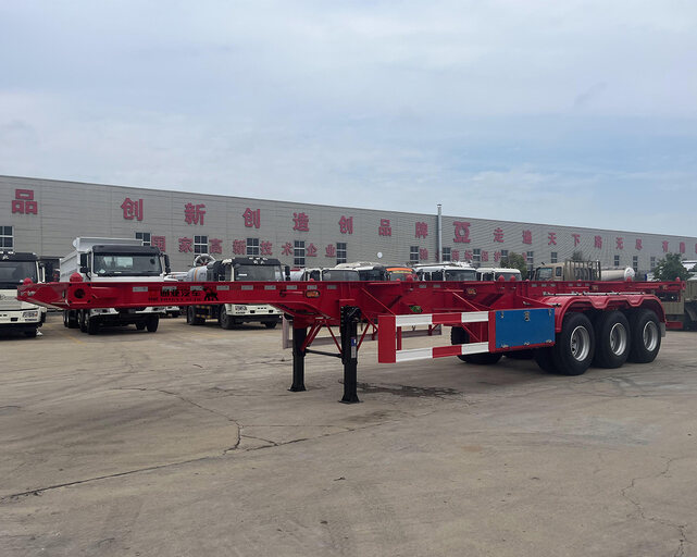 骨架半挂车2 骨架半挂车2