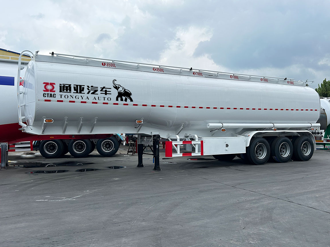 Precio de fábrica 3 ejes petrolero semirremolque para la venta