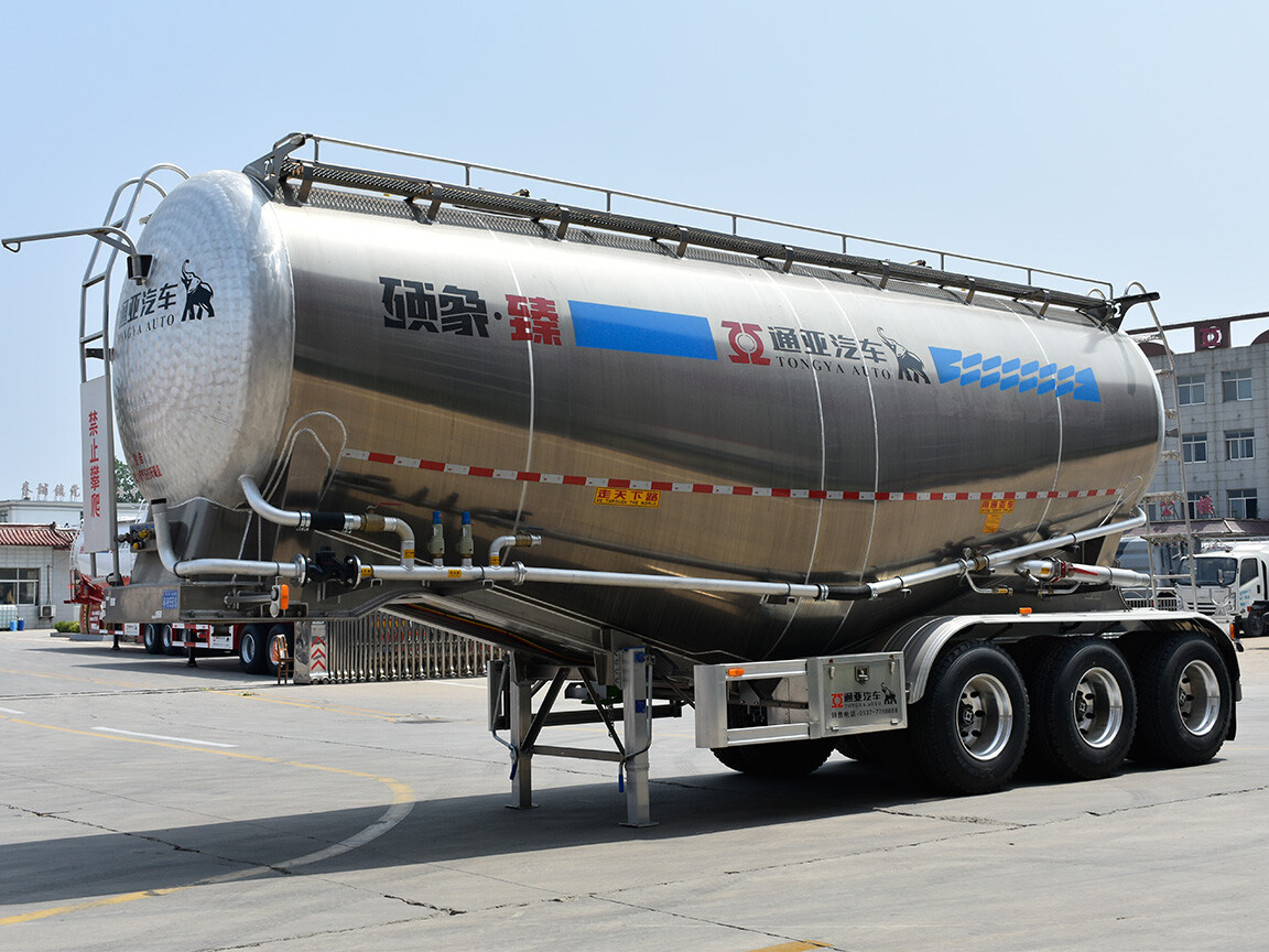 Semirremolque Cisterna de Cemento de Aluminio de 40T