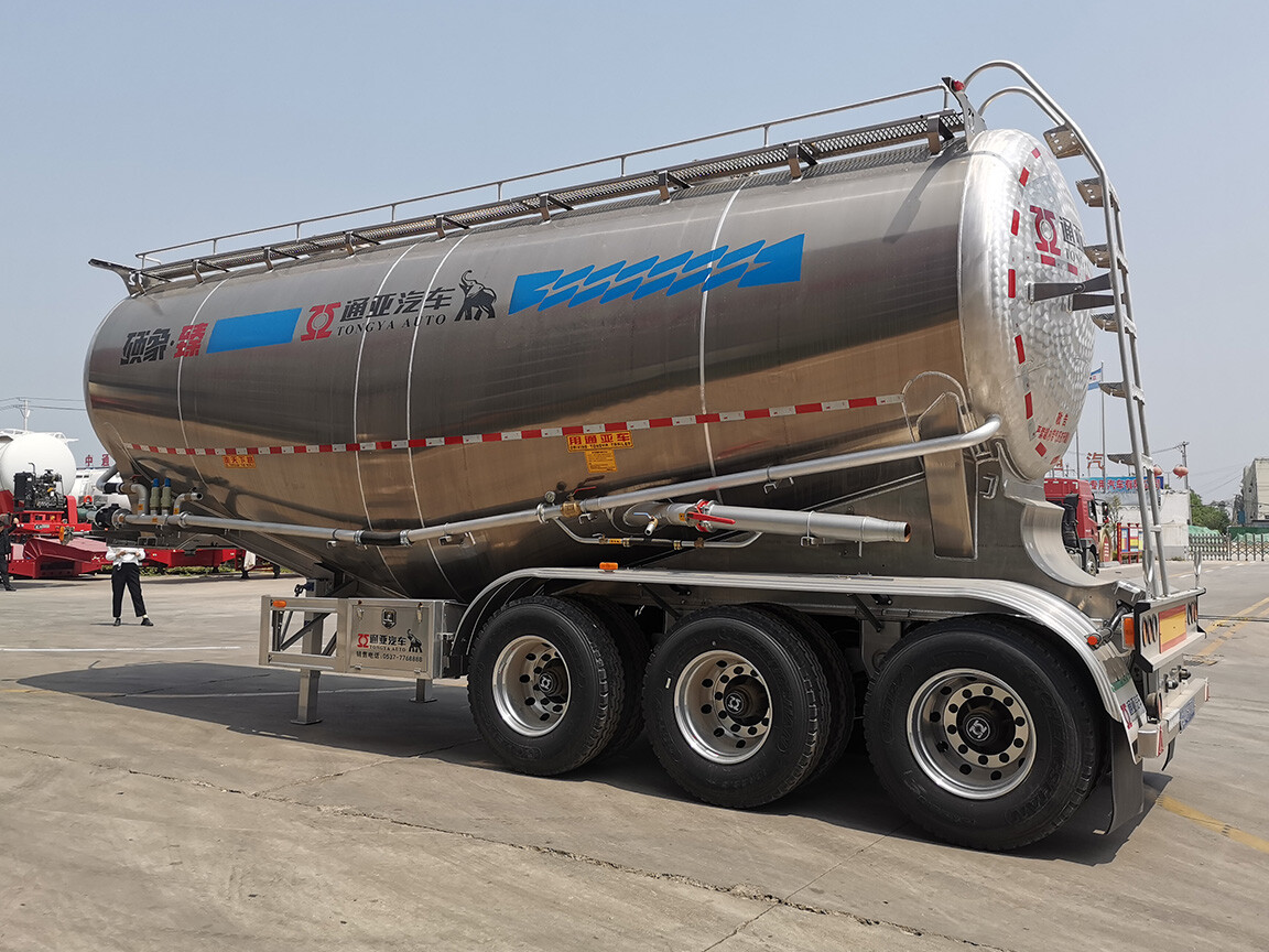 Semirremolque Cisterna de Cemento de Aluminio de 40T