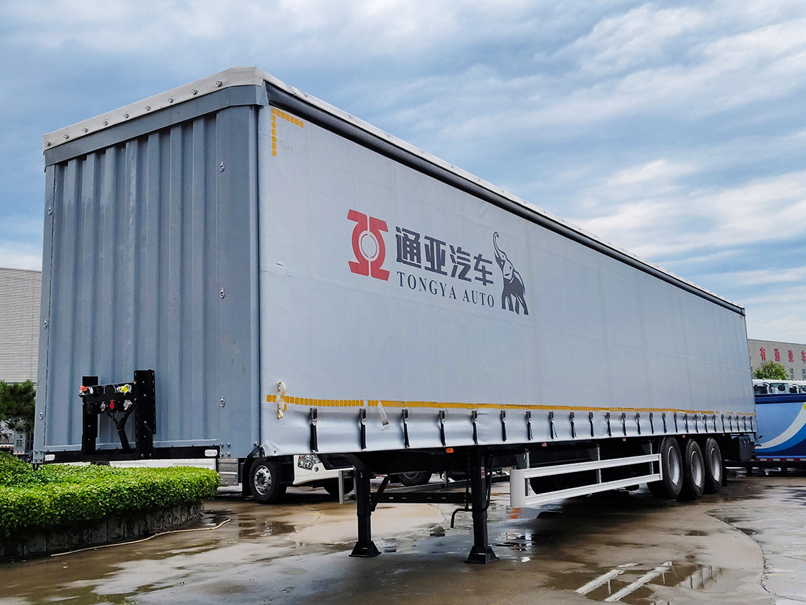 curtain semi trailer