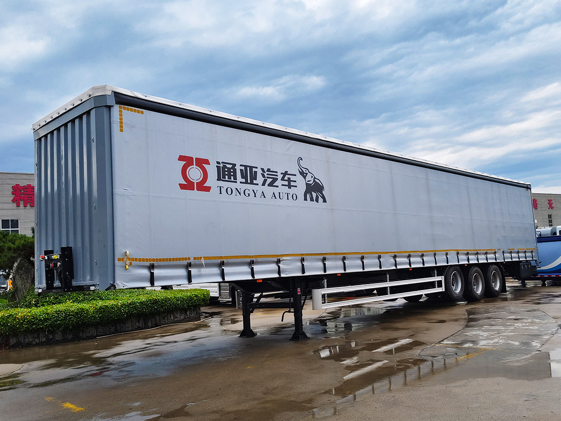curtain semi trailer1