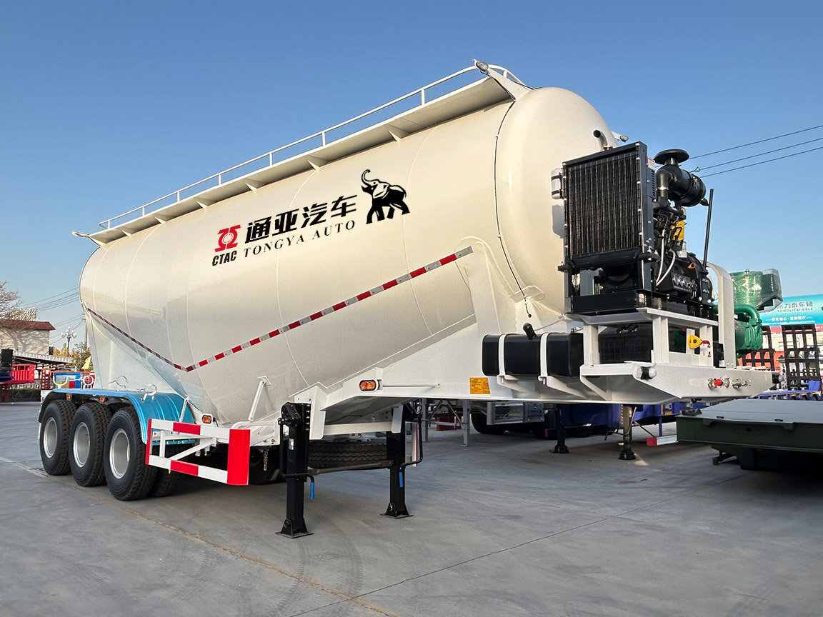 Semirremolque cisterna de cemento a granel de 3 ejes y 40T