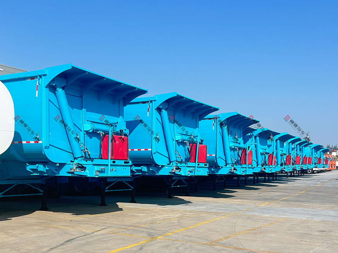 rear dump semi trailer1
