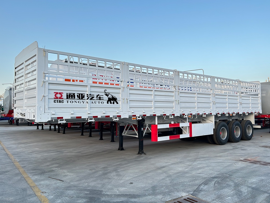 Semirremolque de Carga a Granel con Valla de 40T