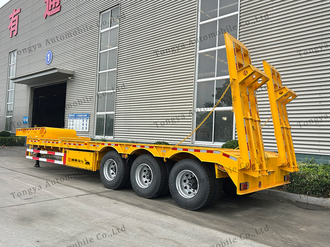 lowbed semi trailer Qué es un semirremolque de cama baja: todo lo que desea saber