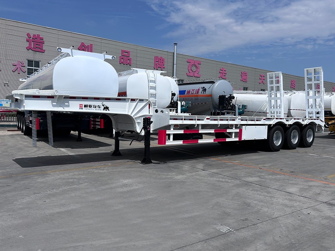 lowbed semi trailer3 Qué es un semirremolque de cama baja: todo lo que desea saber