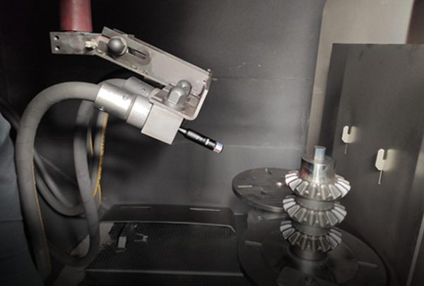 Chorro de arena para eliminar el óxido