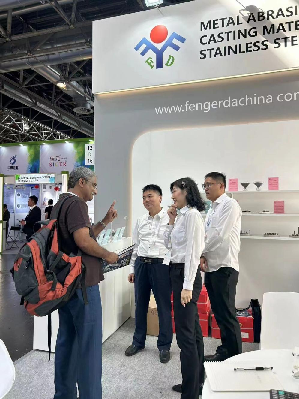 Fengerda participó en la "Exposición de Fundición Alemana", y "Fundición China" "salió del círculo" con éxito