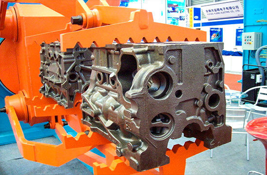 清理鑄件表面的氧化物；使鑄件表面具有良好的清潔度和要求的粗糙度，以利於後續的機械加工和塗裝。