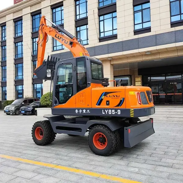 LY-85 Wheel Excavator-Shandong Luyu International Trade Co. Ltd