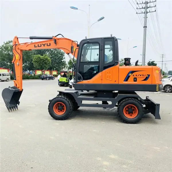 LY-85 Wheel Excavator-Shandong Luyu International Trade Co. Ltd