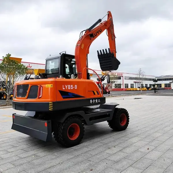 LY-85 Wheel Excavator-Shandong Luyu International Trade Co. Ltd