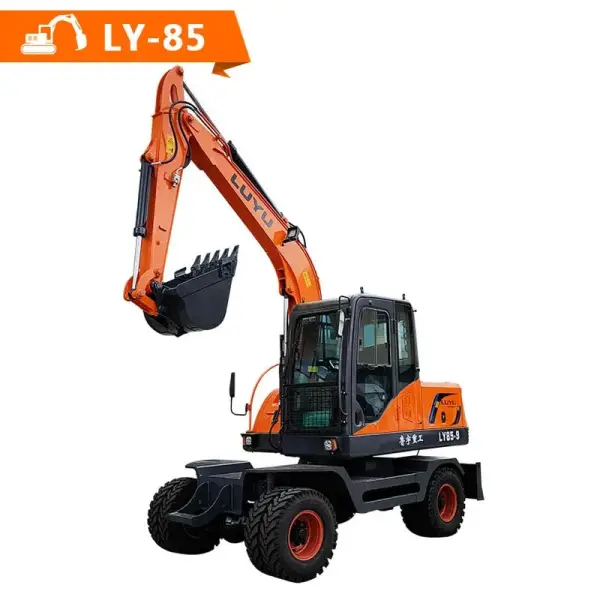 未使用　Luli / Missão Baleiro LY-85 Wheel Excavator-Shandong Luyu International Trade Co. Ltd