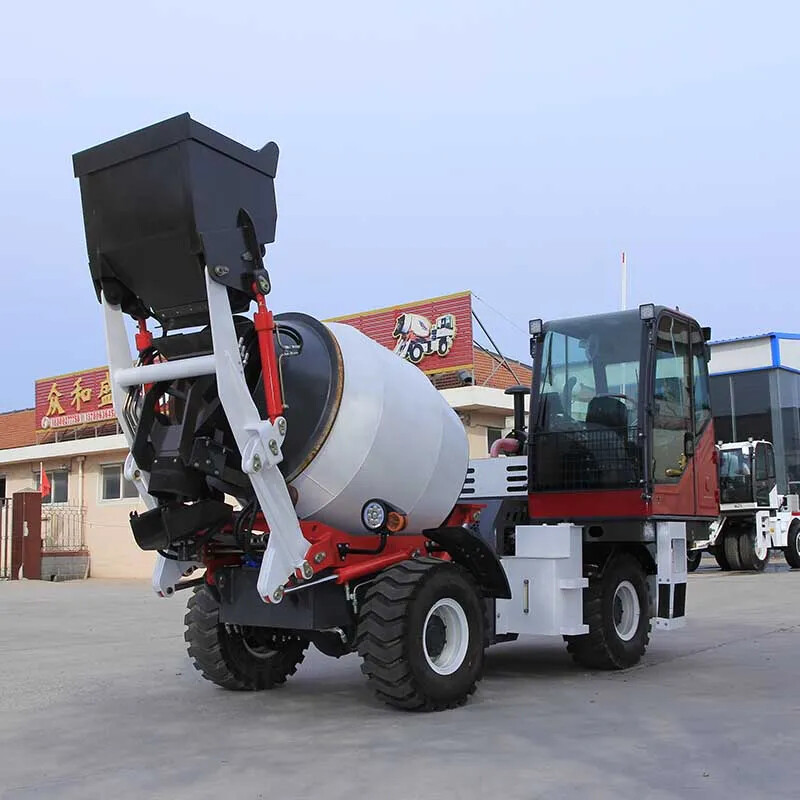 0.9 CBM Self Loading Concrete Mixer