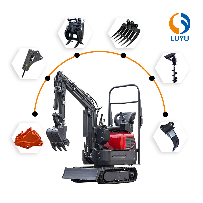 LUYU 1 Ton excavator for sale