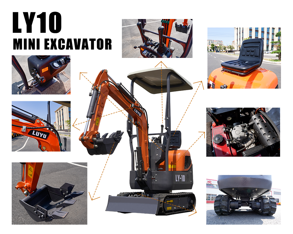 What can a 1 ton mini excavator do?