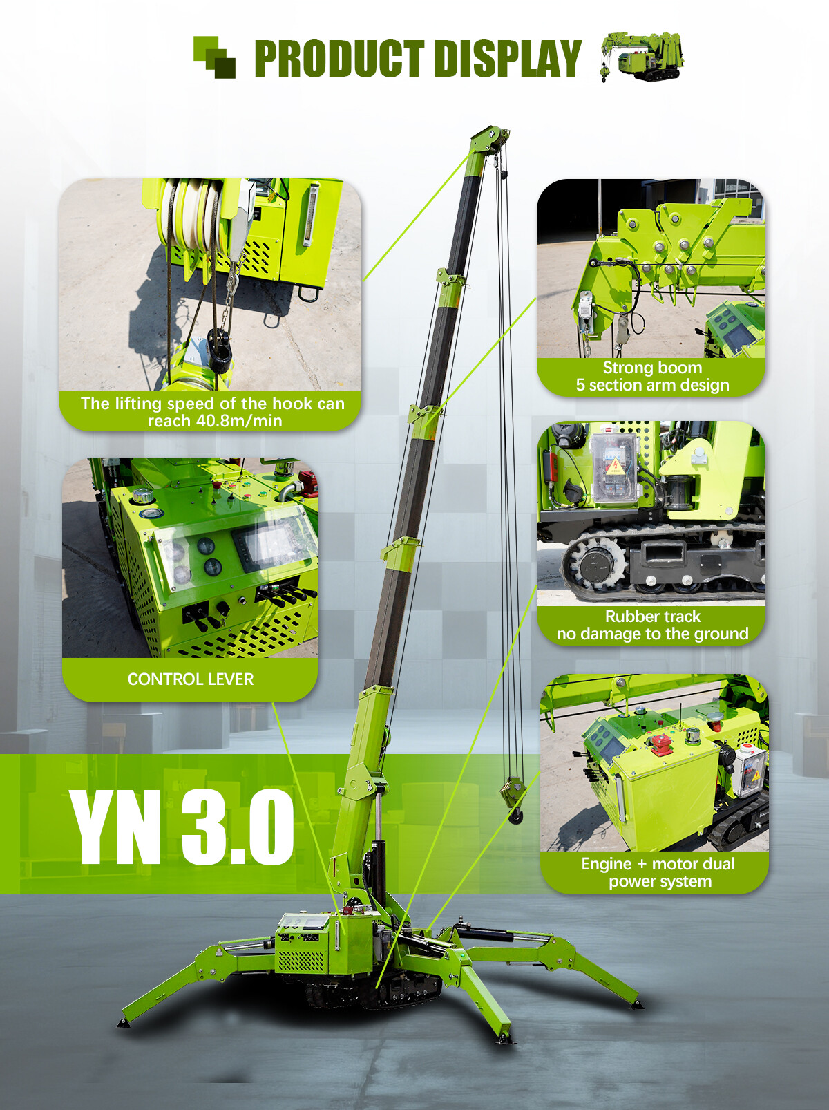 Solutions for Spider Lift Cranes