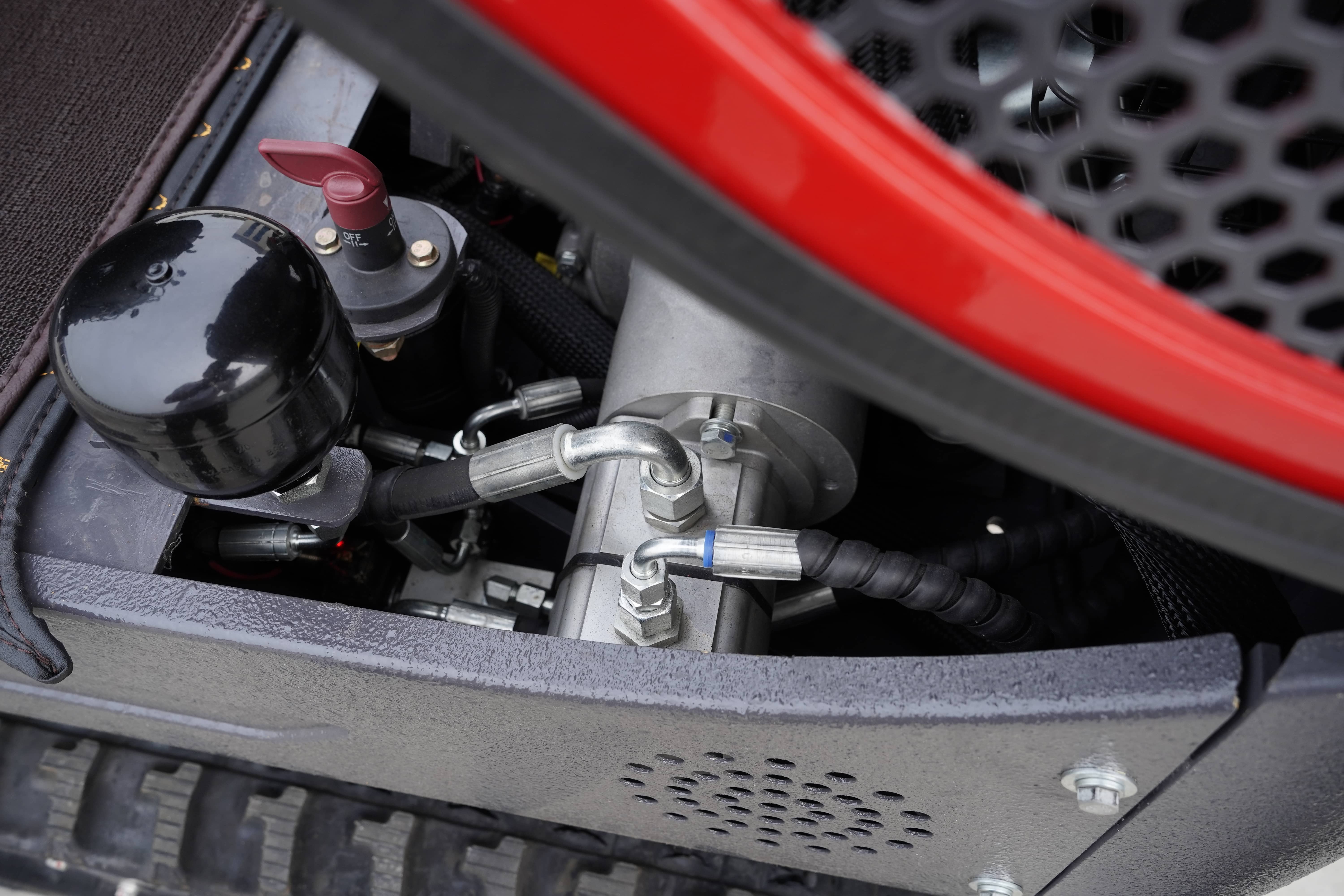 What is a loader hydraulic system