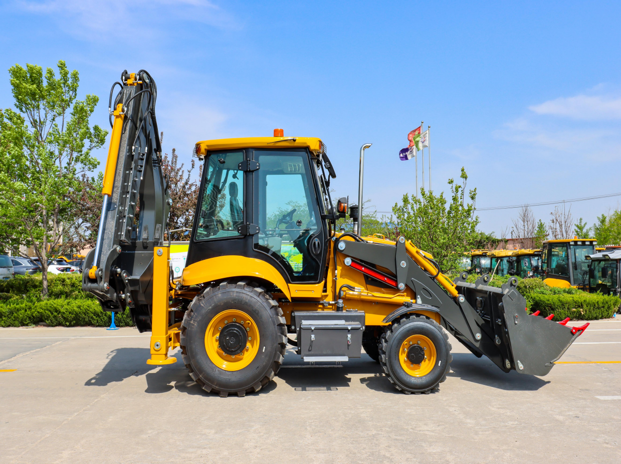 How About LY388A Backhoe Loader?