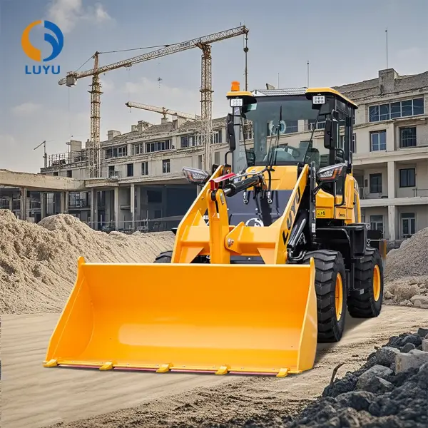 Factory Direct Price Mini Wheel Loader-China LUYU Machinery