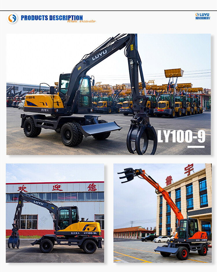 Luyu Wheel Excavator: Your Hardcore Partner for Cost Reduction and Efficiency Boost
