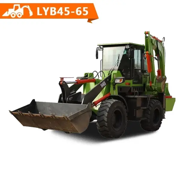 LYB45-65 Articulated Backhoe Loader Factory-China Luyu Machinery