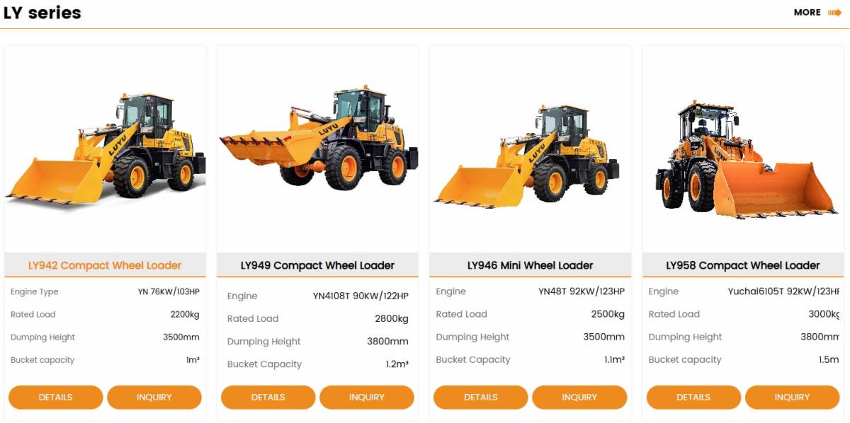LY series Wheel Loader