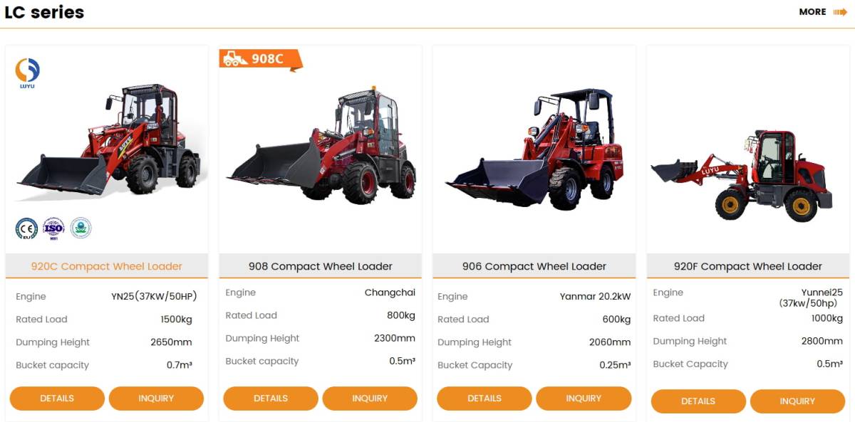 LC series wheel loader