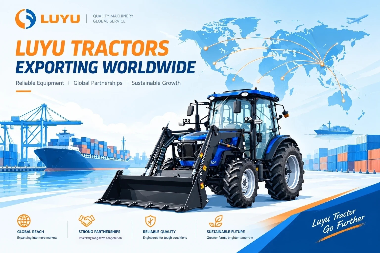 tractor exports