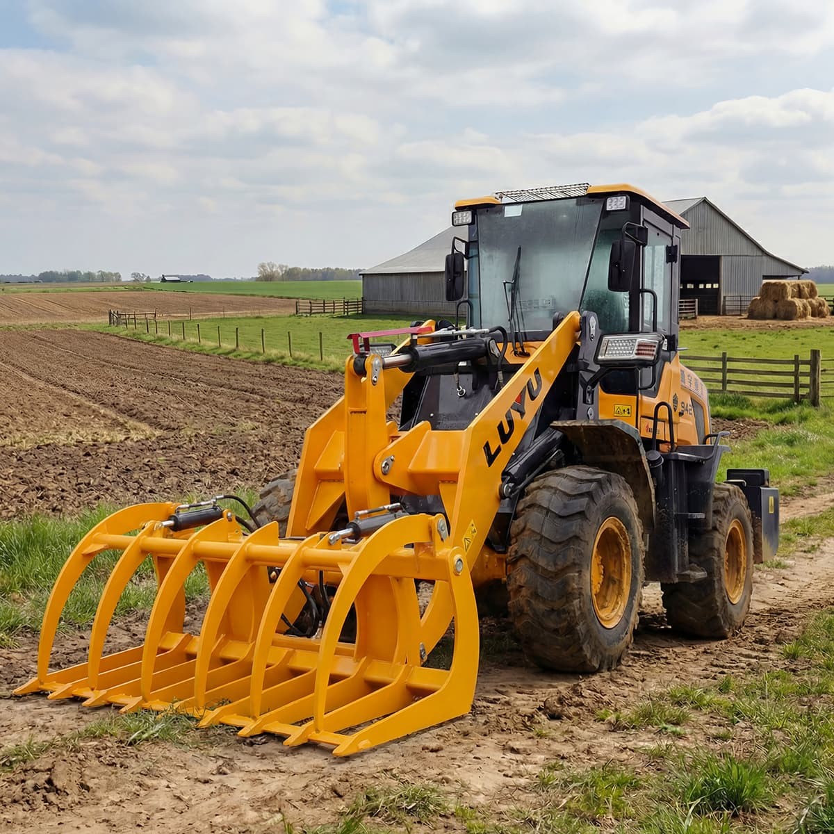 Small Farm Wheel Loader LUYU