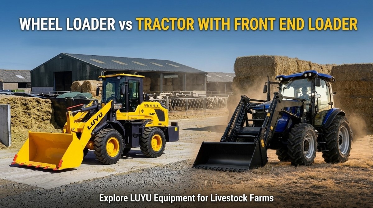 Wheel Loader vs Tractor with Front End Loader Wheel Loader vs Tractor with Front End Loader