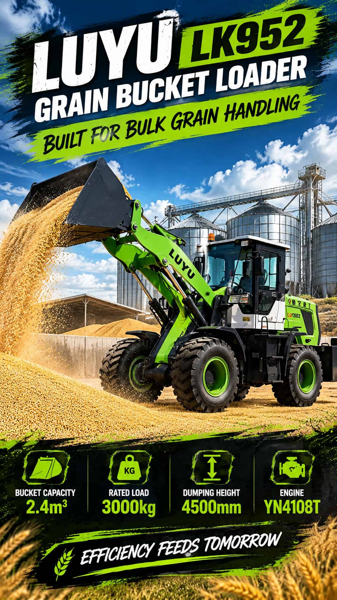 LUYU LK952 Grain Loader