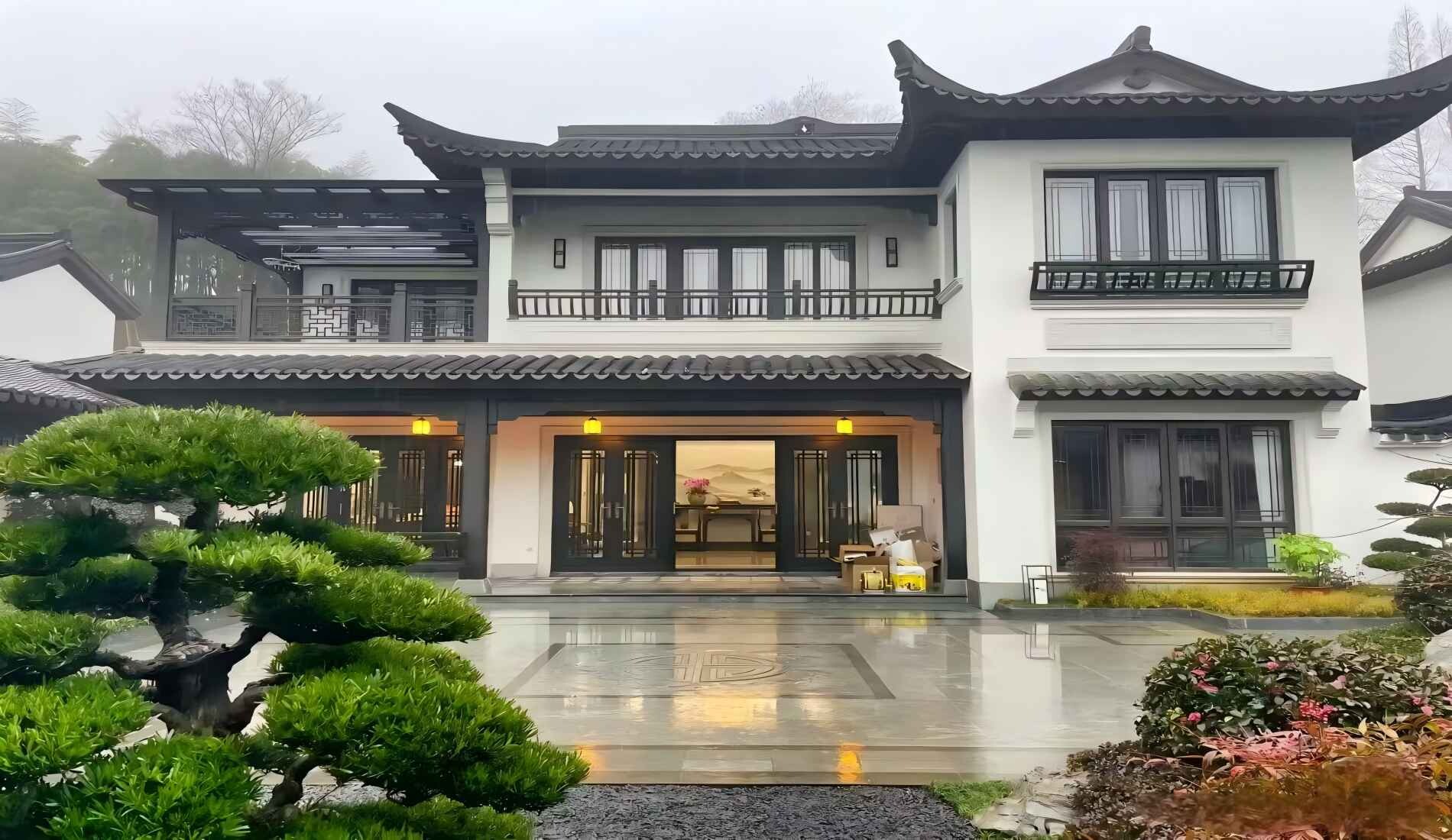 Новое домашнее животное в здании - легкая стальная вилла