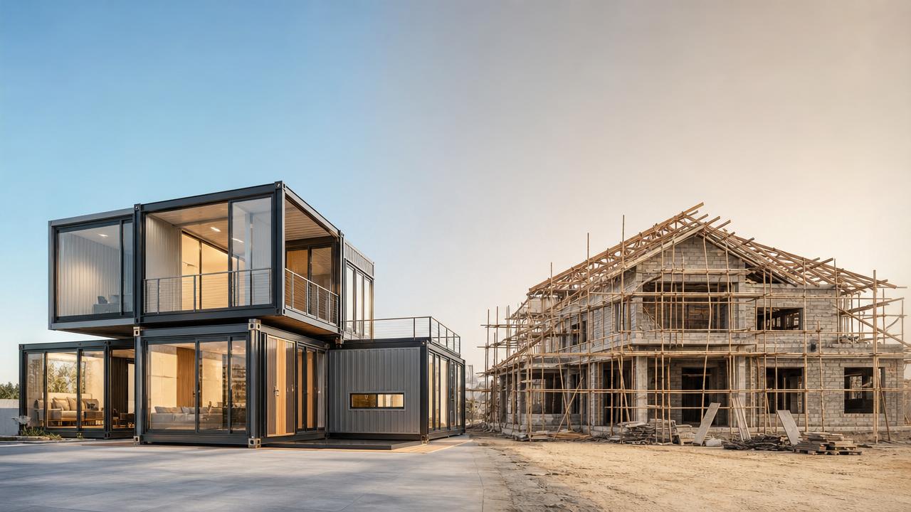 Villas prefabricadas vs casas tradicionales: dónde realmente cambia el valor